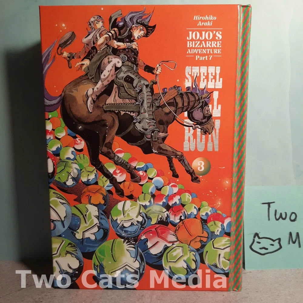Jojo's Bizarre Adventure Part 7 Steel Ball Run Vol. 1-6 English Manga Bundle